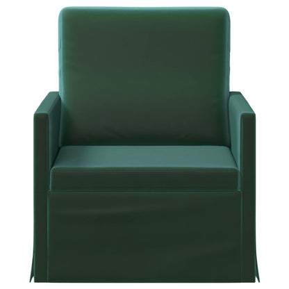 Poltrona Verde Scuro 70 x 81 x 82 cm Velluto (V) | homemem39