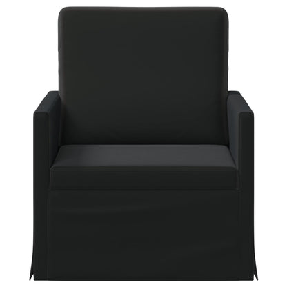 Poltrona Nero 70 x 81 x 82 cm Velluto (V) | homemem39