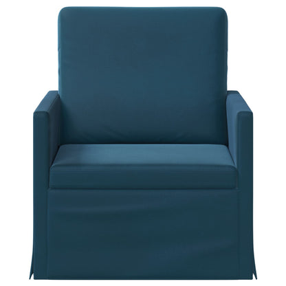 Poltrona Blu 70 x 81 x 82 cm Velluto (V) | homemem39
