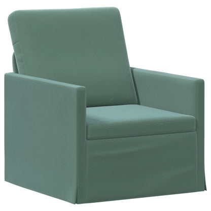 Poltrona Verde Mare 70 x 81 x 82 cm Velluto (V)