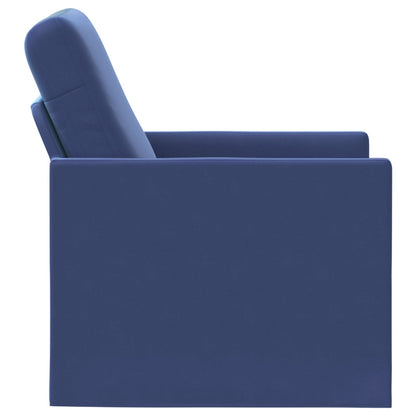 Poltrona Blu Polizia 70 x 81 x 82 cm Velluto (V) | homemem39