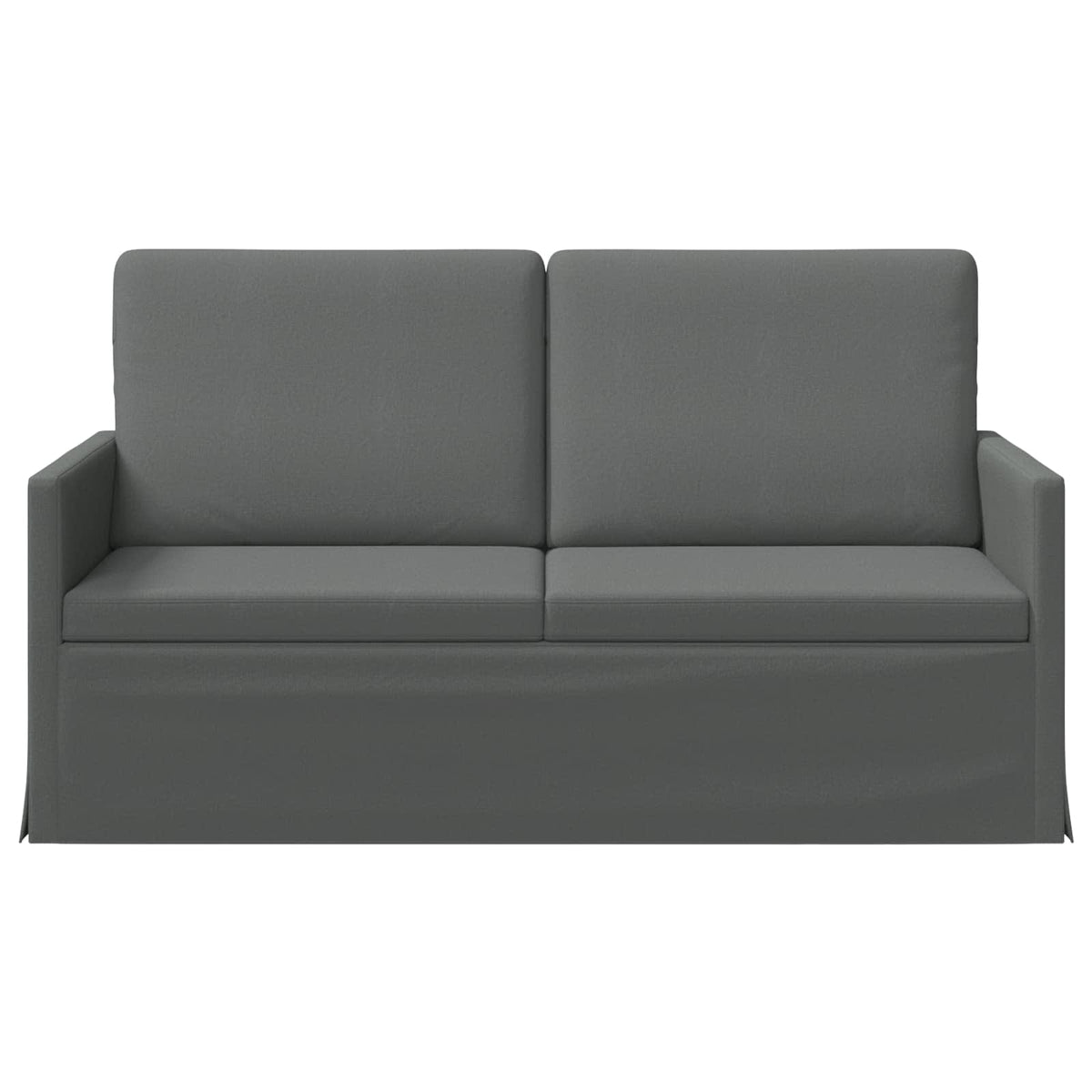 Divano a 2 posti Grigio Scuro 150 x 81 x 82 cm Tessuto | homemem39