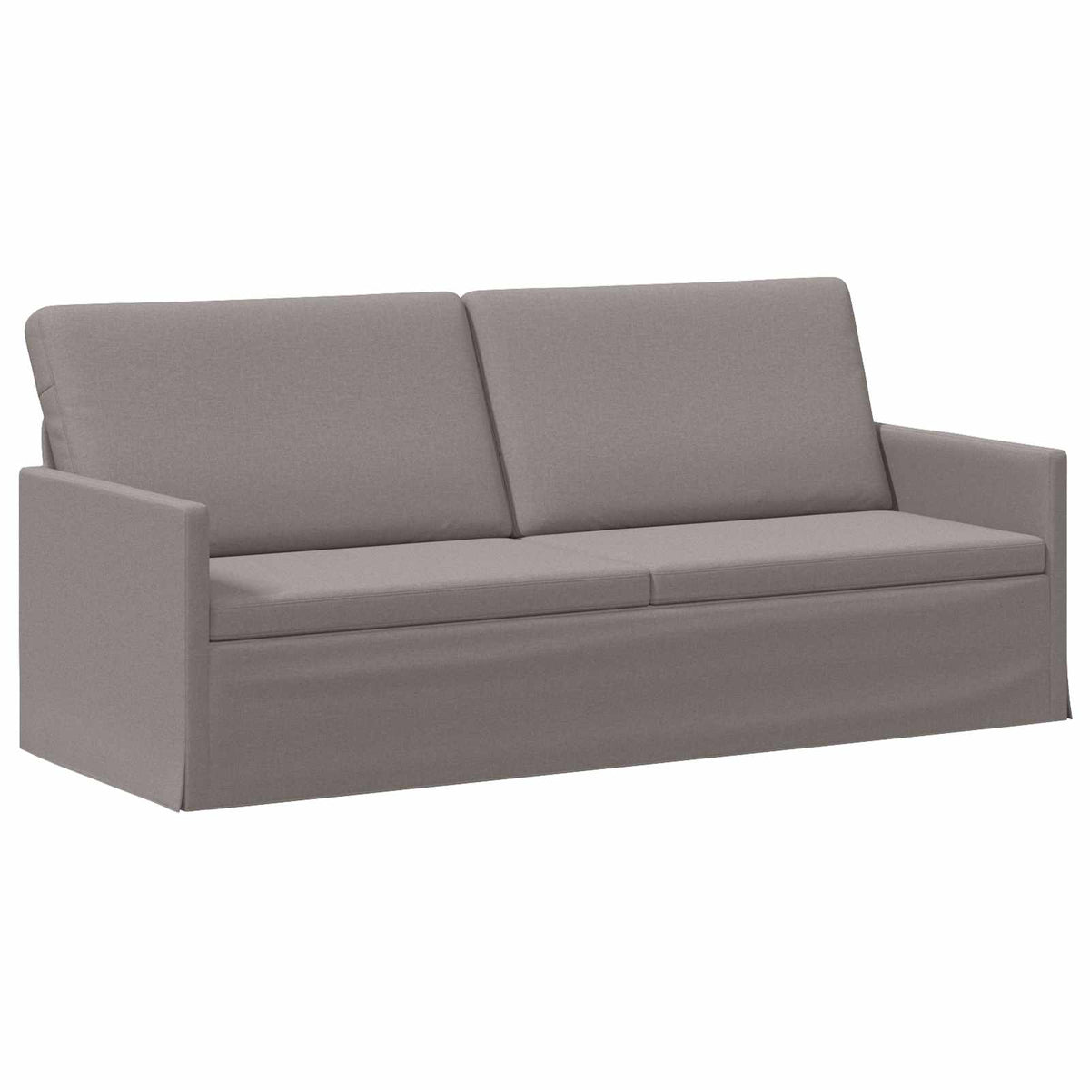 Divano a 3 posti Tortora 190 x 81 x 82 cm Tessuto | homemem39