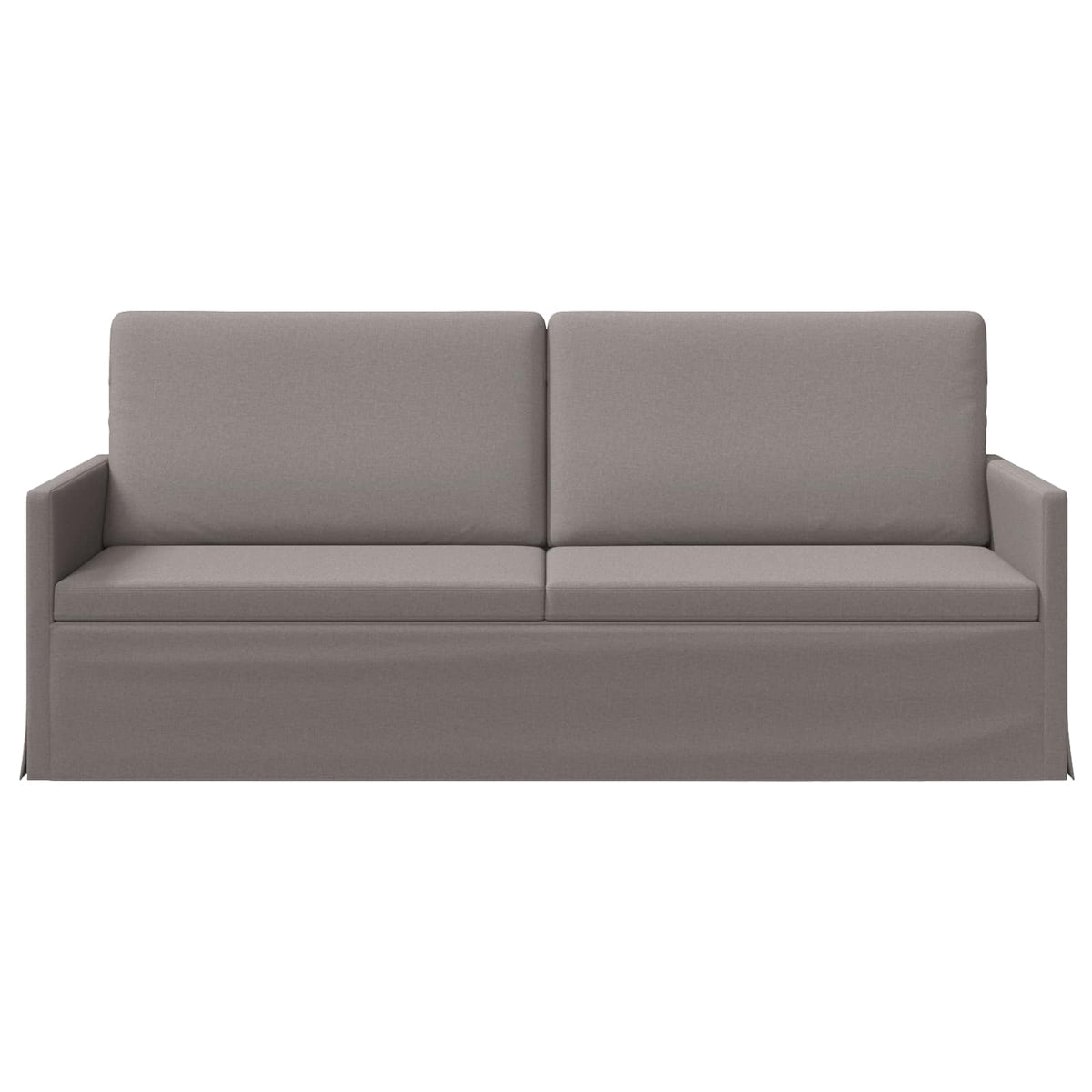 Divano a 3 posti Tortora 190 x 81 x 82 cm Tessuto | homemem39