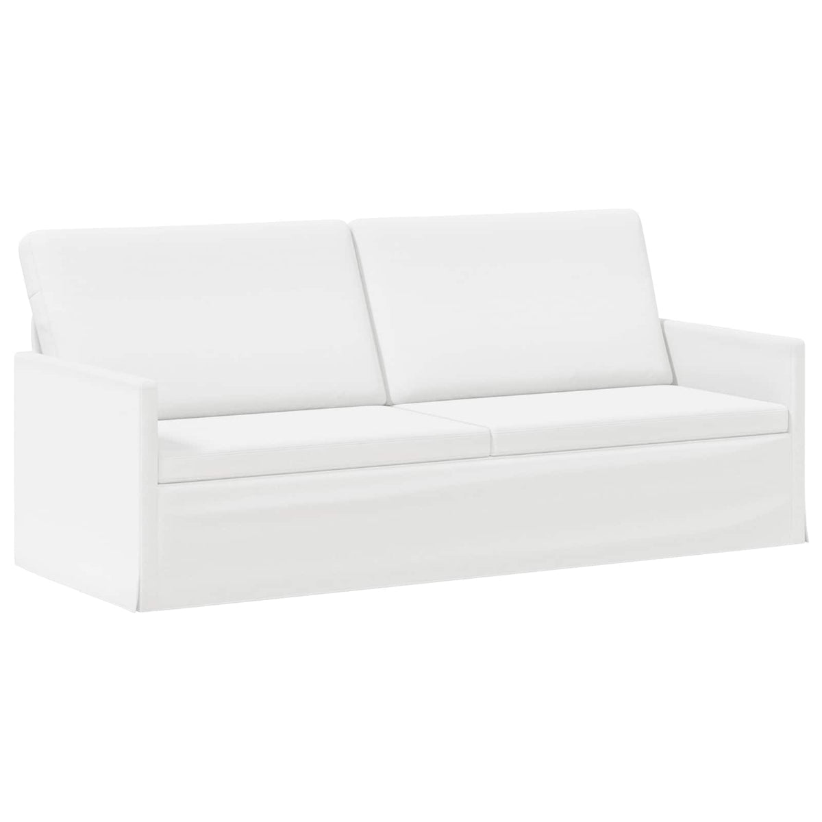 Divano a 3 posti Bianco 190 x 81 x 82 cm Tessuto | homemem39