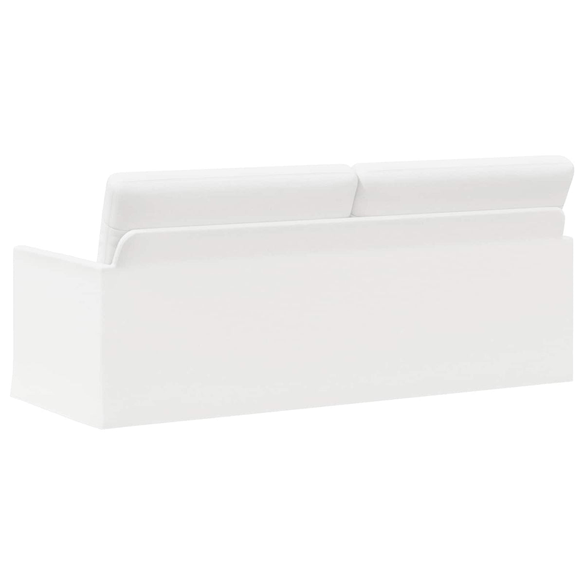 Divano a 3 posti Bianco 190 x 81 x 82 cm Tessuto | homemem39
