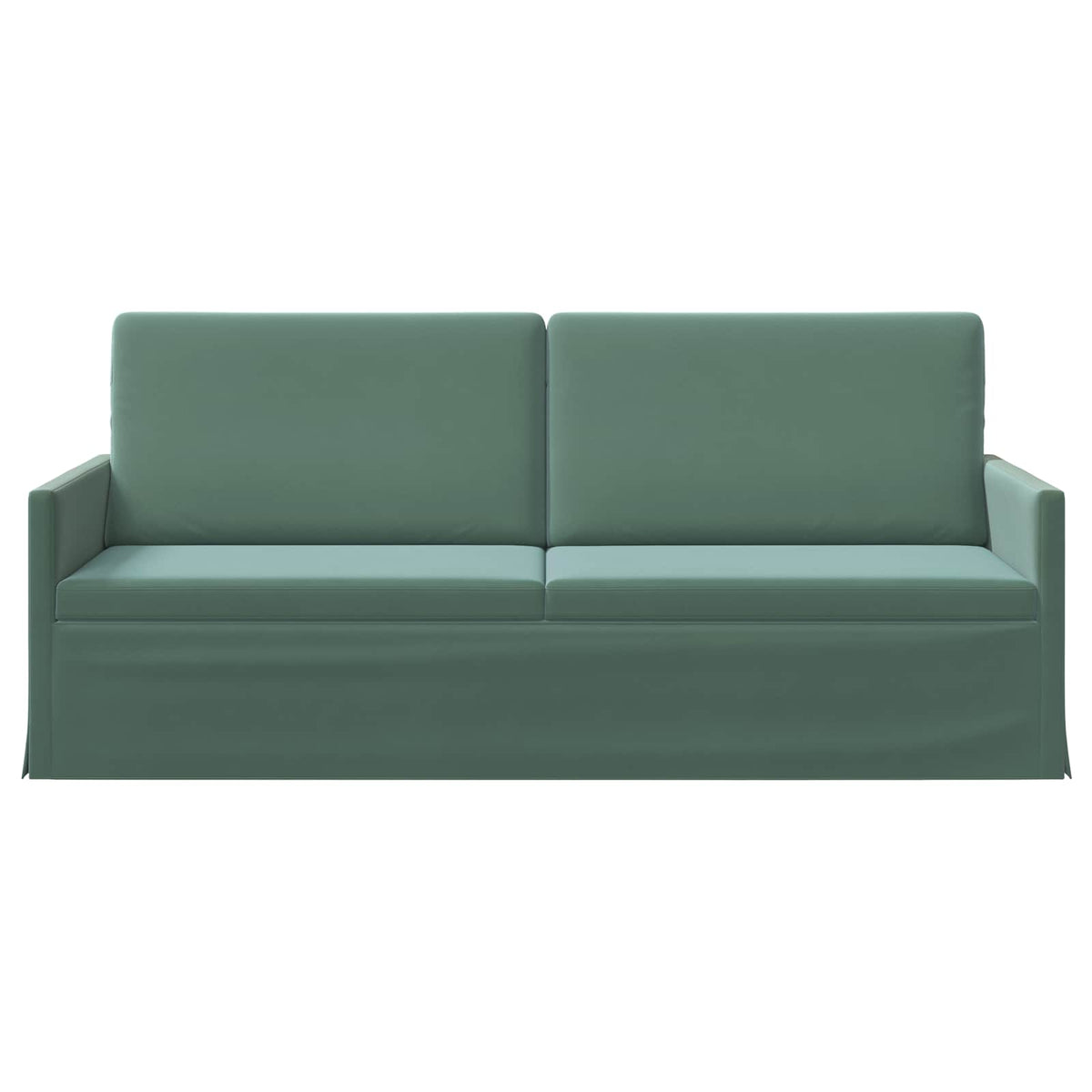 Divano a 3 posti Verde Mare 190 x 81 x 82 cm Velluto (V) | homemem39