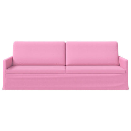 Divano a 3 posti Rosa 220 x 81 x 82 cm Tessuto | homemem39