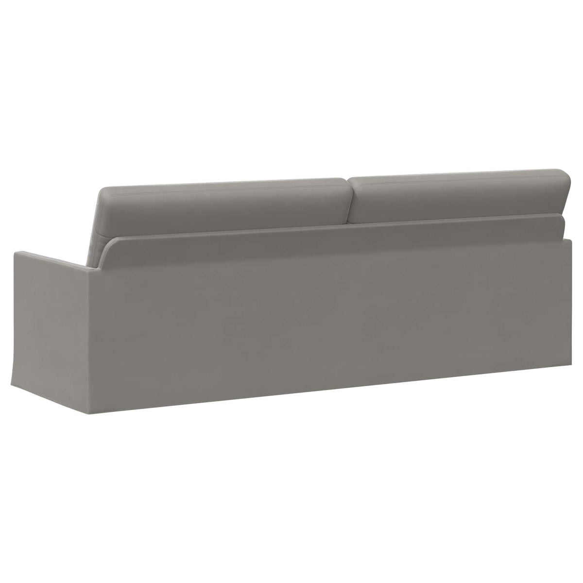 Divano a 3 posti Grigio Chiaro 220 x 81 x 82 cm Velluto (V) | homemem39