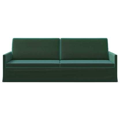 Divano a 3 posti 220 x 81 x 82 cm Velluto (V)