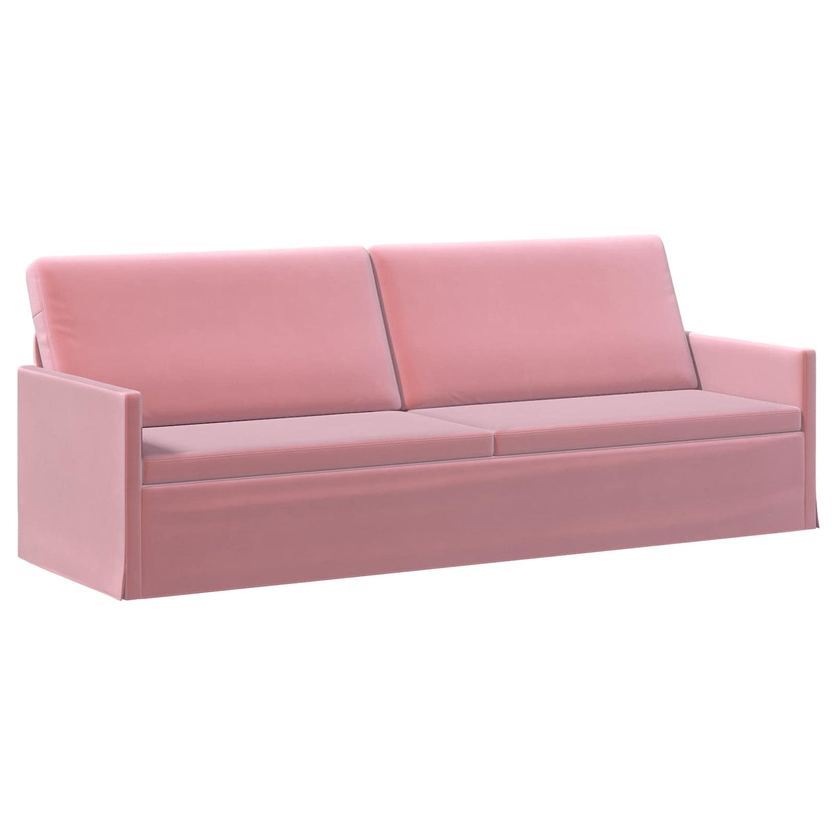 Divano a 3 posti 220 x 81 x 82 cm Velluto (V)