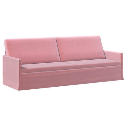 Divano a 3 posti 220 x 81 x 82 cm Velluto (V)