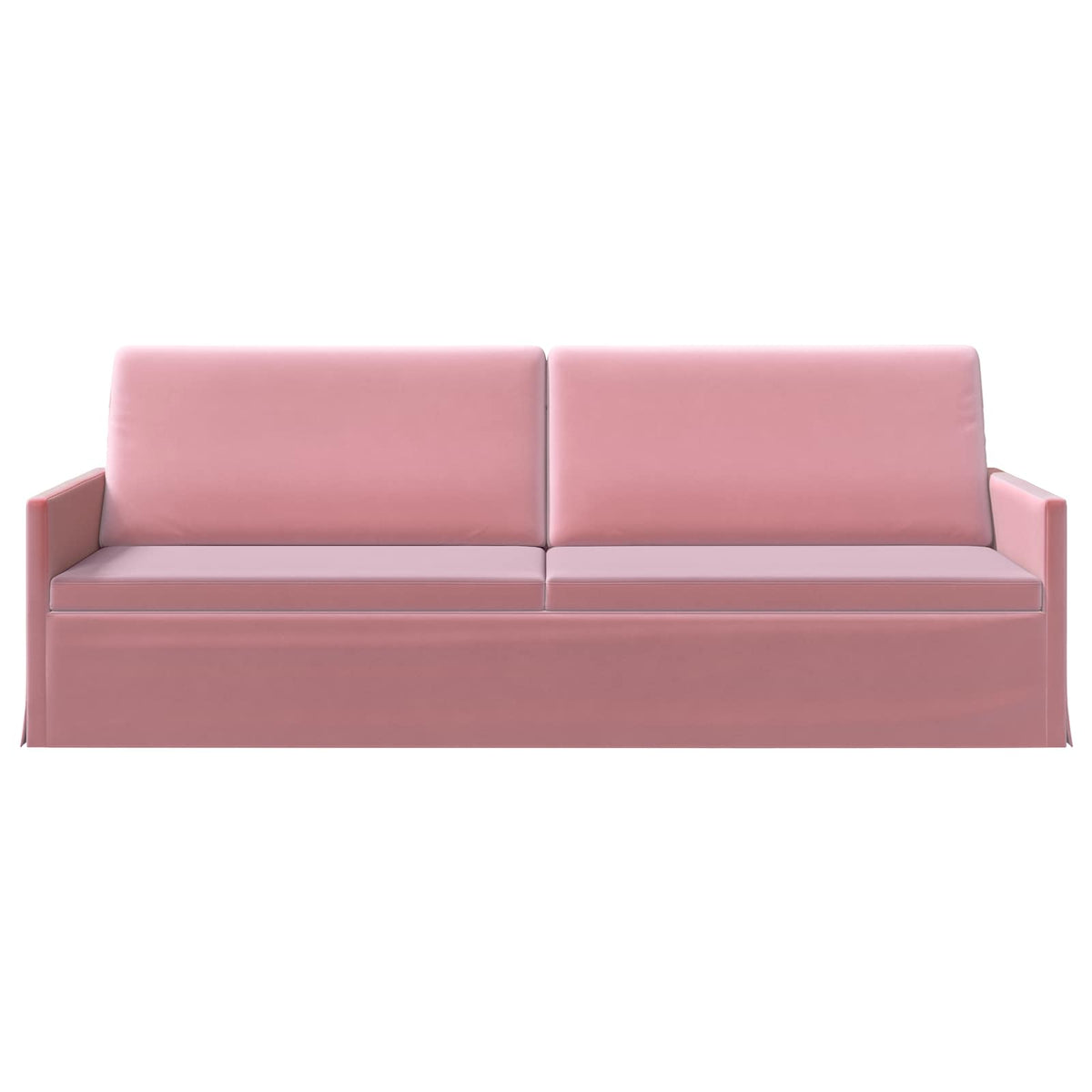 Divano a 3 posti Rosa 220 x 81 x 82 cm Velluto (V) | homemem39