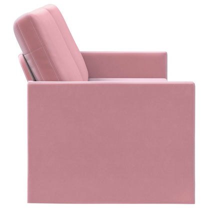 Divano a 3 posti Rosa 220 x 81 x 82 cm Velluto (V) | homemem39