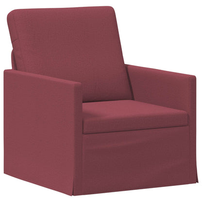 Set di divani 2 pcs Rosso Vino Tessuto | homemem39