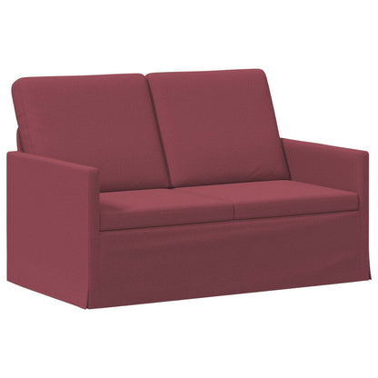 Set di divani 2 pcs Rosso Vino Tessuto | homemem39