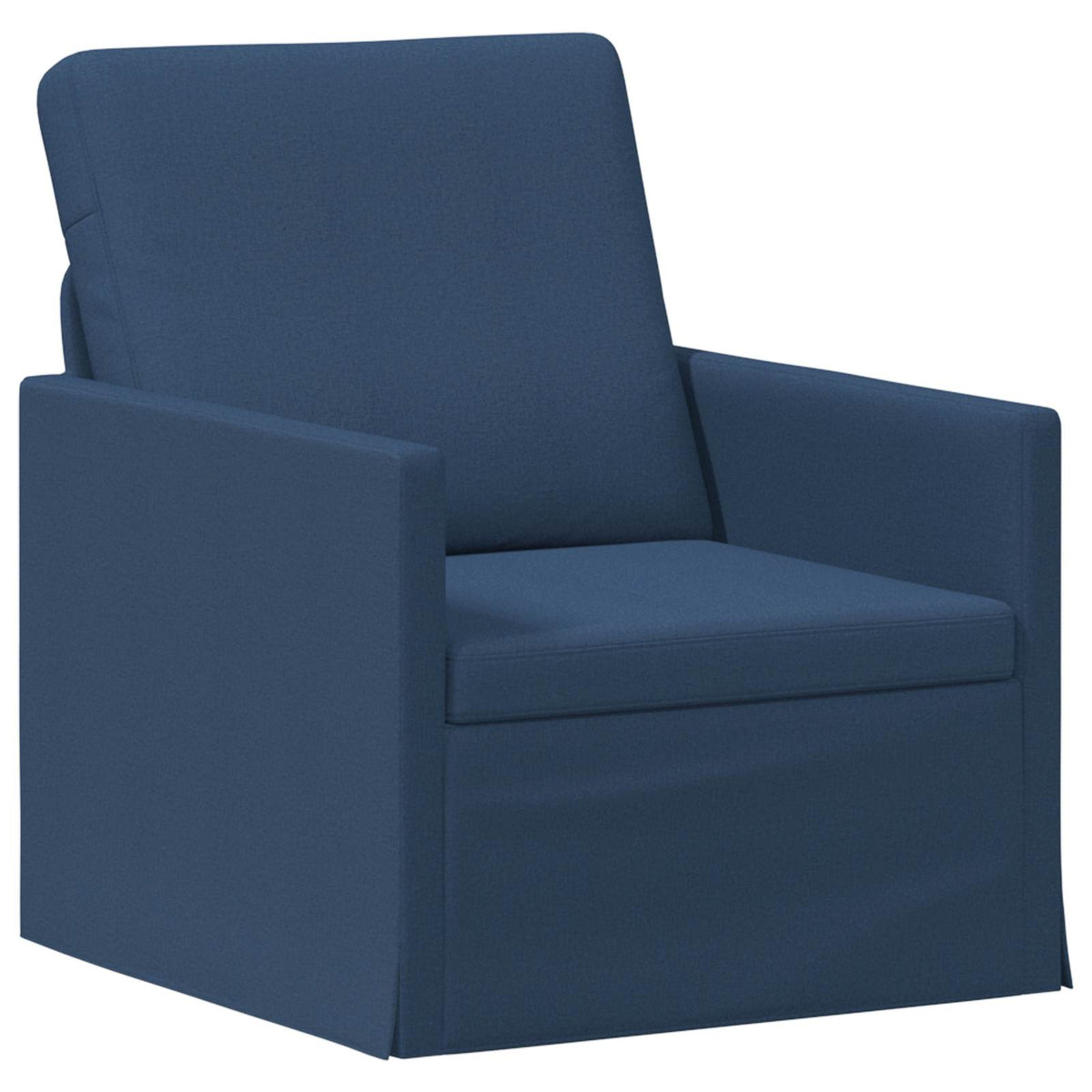 Set di divani 2 pcs Blu Tessuto | homemem39