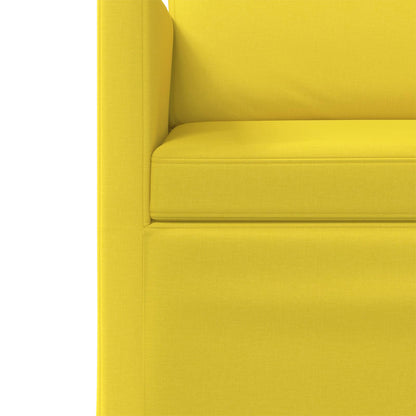 Set di divani 2 pcs Giallo Chiaro Tessuto | homemem39