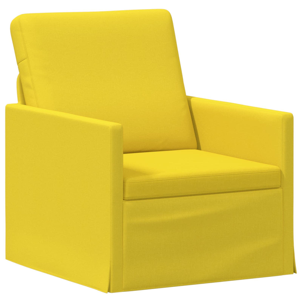 Set di divani 2 pcs Giallo Chiaro Tessuto | homemem39
