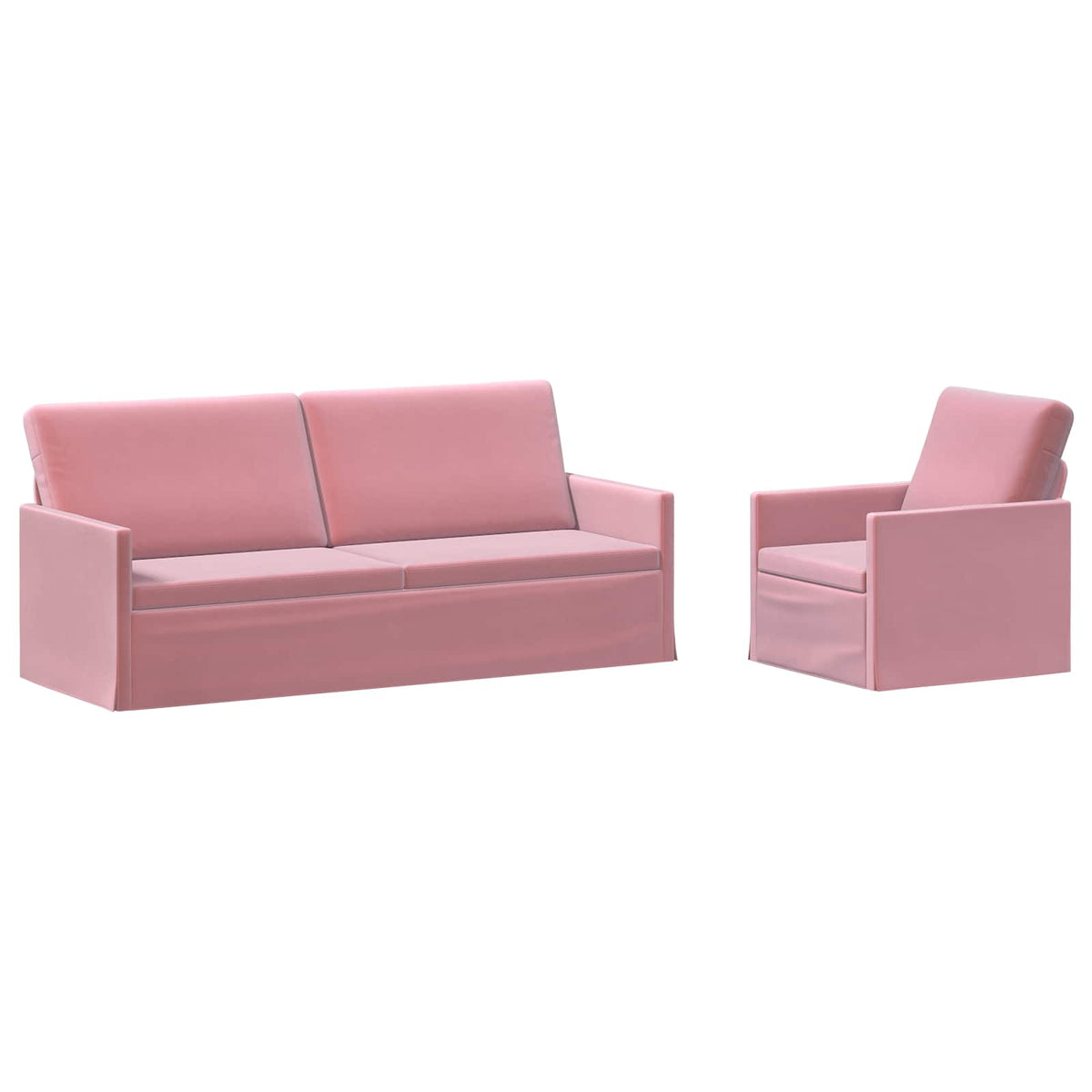 Set di divani 2 pcs Rosa Velluto (V) | homemem39