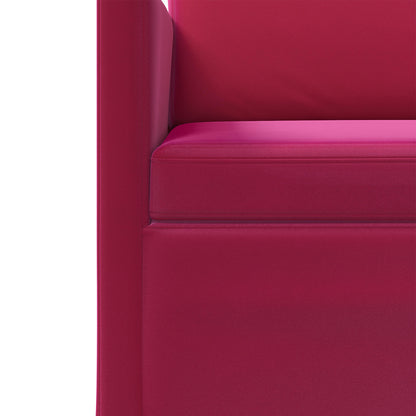 Set di divani 2 pcs Rosso Vino Velluto (V) | homemem39