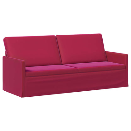 Set di divani 2 pcs Rosso Vino Velluto (V) | homemem39