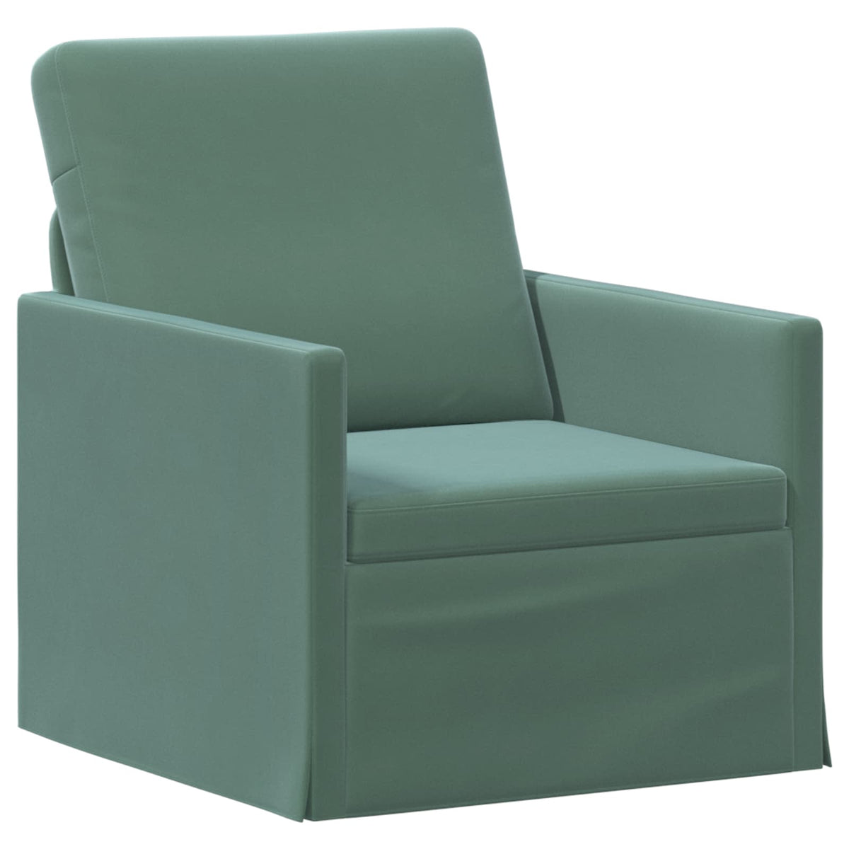 Set di divani 2 pcs Verde Mare Velluto (V)