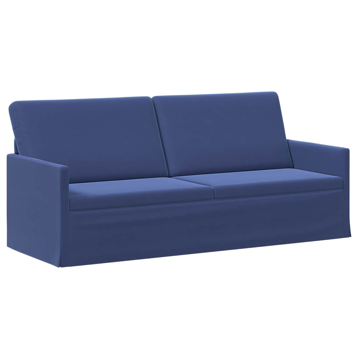 Set di divani 2 pcs Blu Polizia Velluto (V) | homemem39