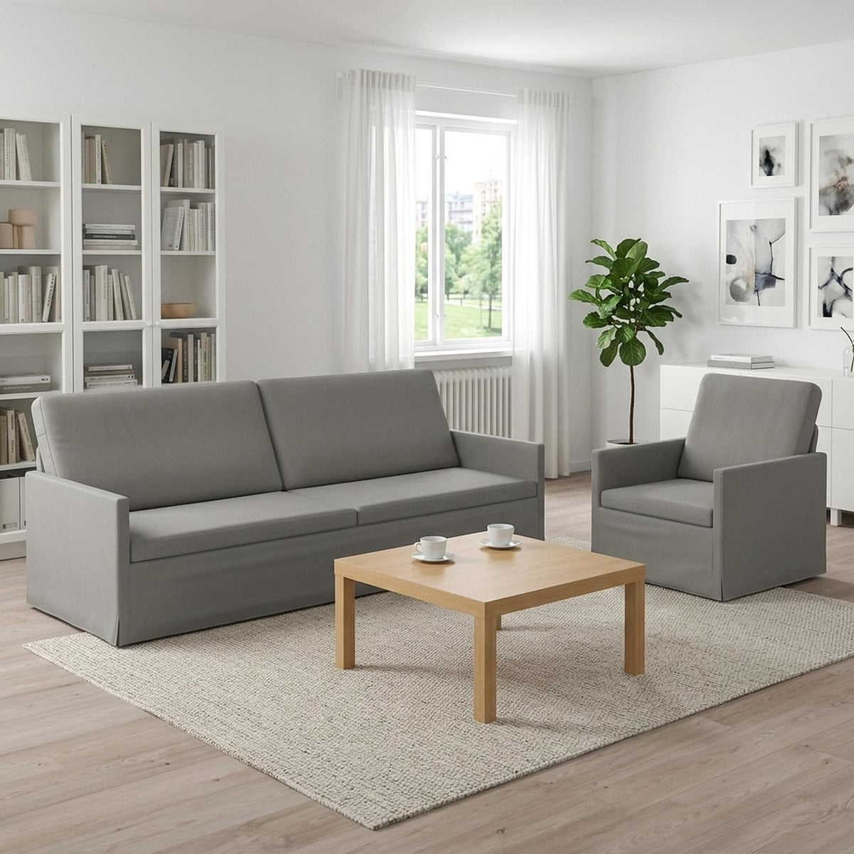 Set di divani 2 pcs Velluto (V)
