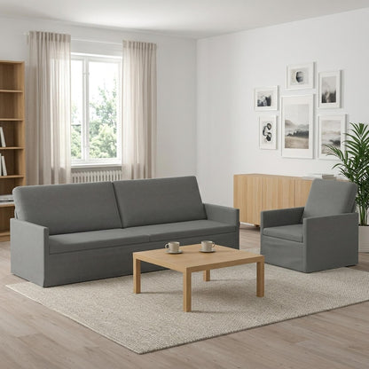 Set di divani 2 pcs Grigio Scuro Velluto (V) | homemem39