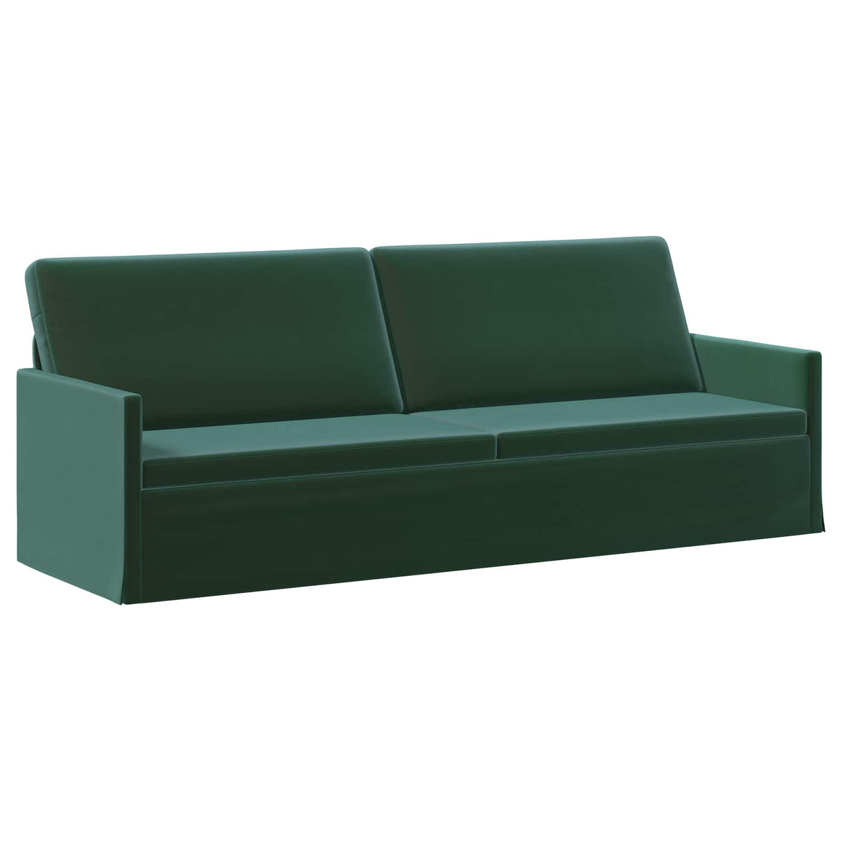 Set di divani 2 pcs Verde Scuro Velluto (V) | homemem39
