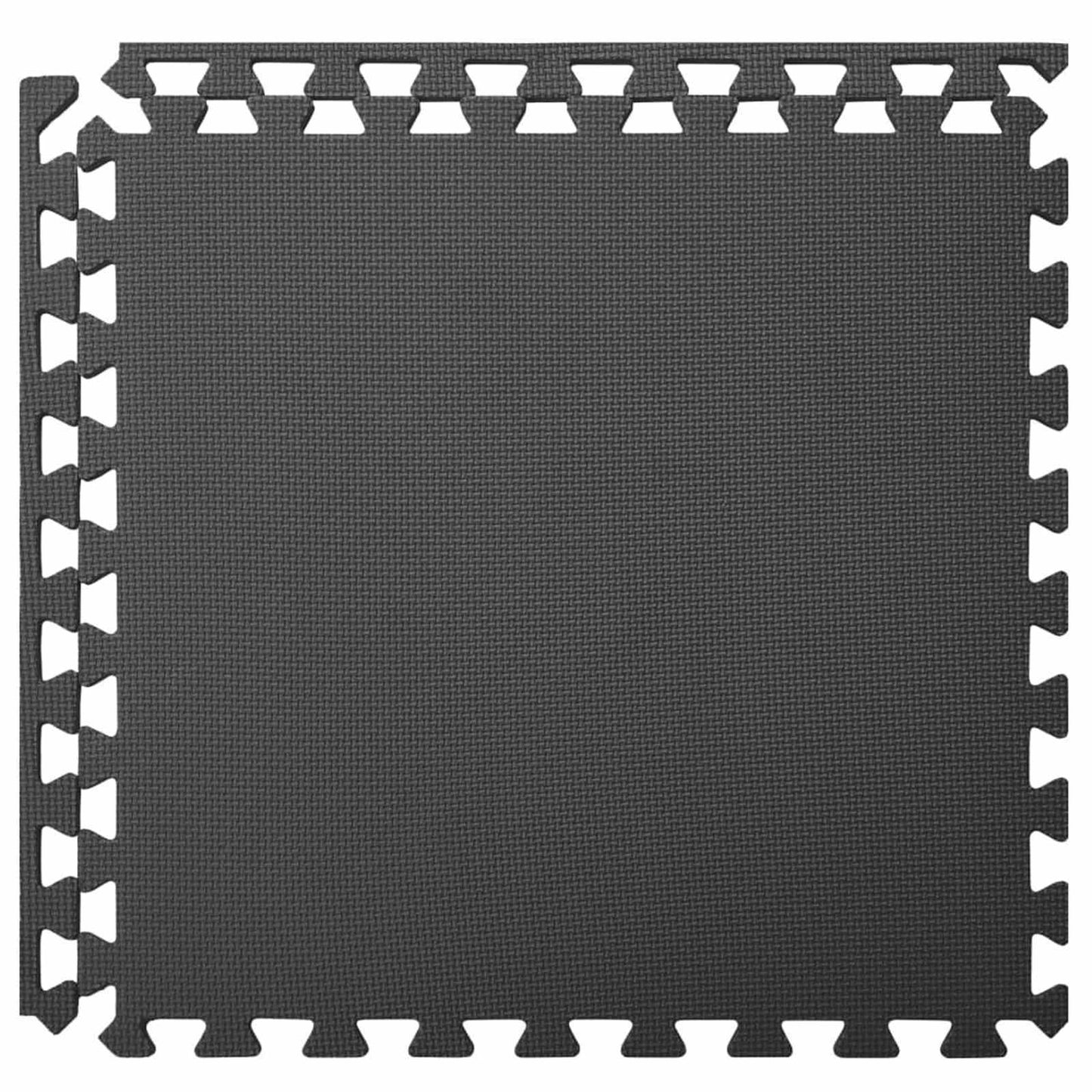 Tappetino per piscina 6 pcs Nero 2,16 ㎡ Schiuma EVA | homemem39