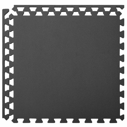 Tappetino per piscina 6 pcs Nero 2,16 ㎡ Schiuma EVA | homemem39