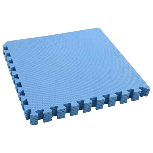 Tappetino per piscina 6 pcs Blu 2,16 ㎡ Schiuma EVA