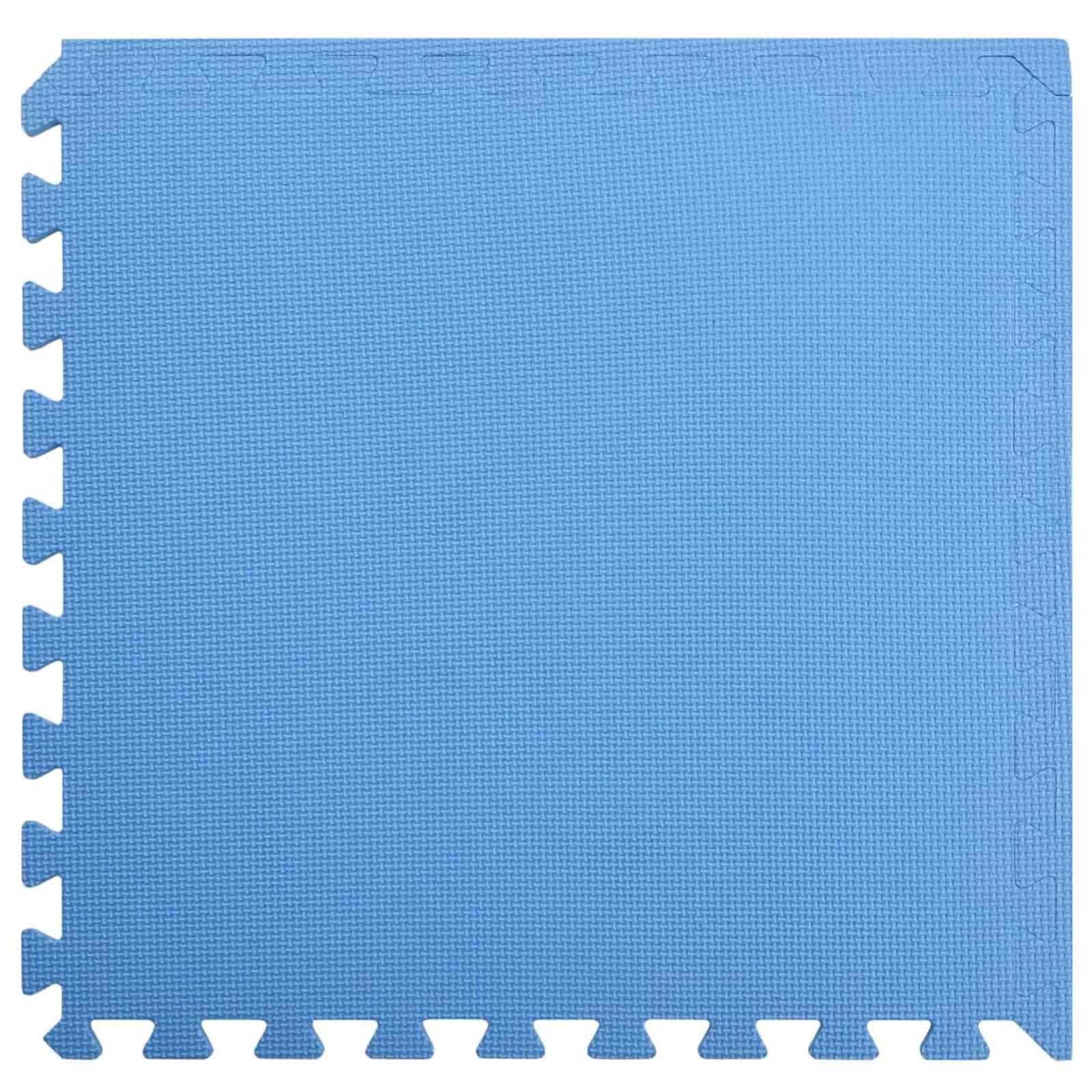 Tappetino per piscina 6 pcs Blu 2,16 ㎡ Schiuma EVA | homemem39