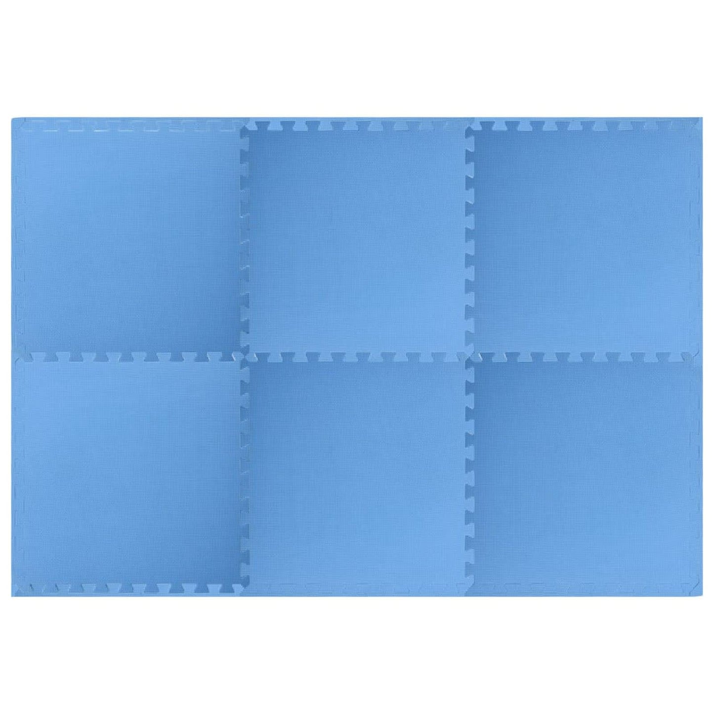 Tappetino per piscina 6 pcs Blu 2,16 ㎡ Schiuma EVA | homemem39