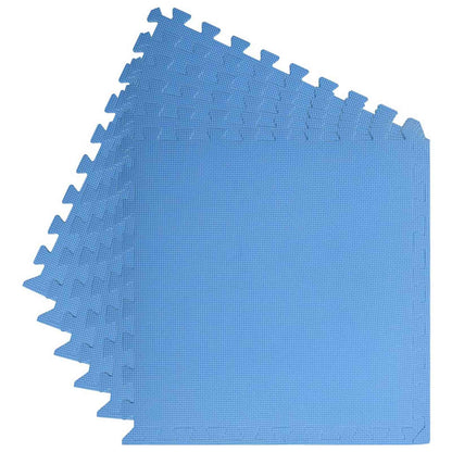 Tappetino per piscina 6 pcs Blu 2,16 ㎡ Schiuma EVA | homemem39