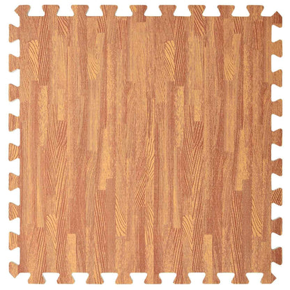 Tappetino per piscina 6 pcs legno 4,32 ㎡ Schiuma EVA