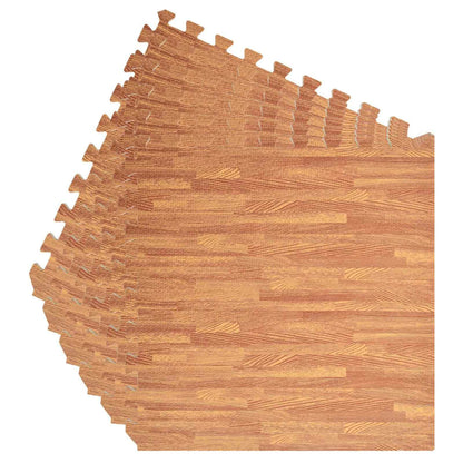 Tappetino per piscina 6 pcs legno 4,32 ㎡ Schiuma EVA | homemem39