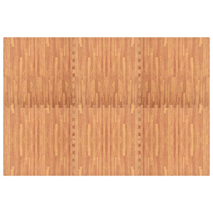 Tappetino per piscina 6 pcs legno 4,32 ㎡ Schiuma EVA | homemem39