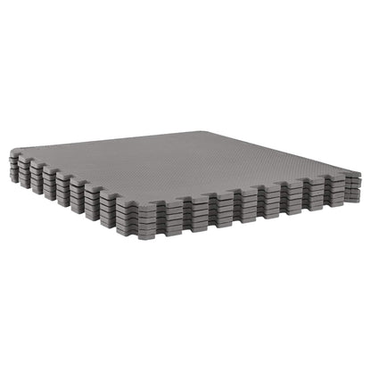 Tappetino per piscina 12 pcs Grigio 4,32 m² Schiuma EVA | homemem39