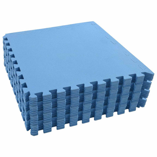 Tappetino per piscina 24 pcs Blu 8,64 ㎡ Schiuma EVA | homemem39