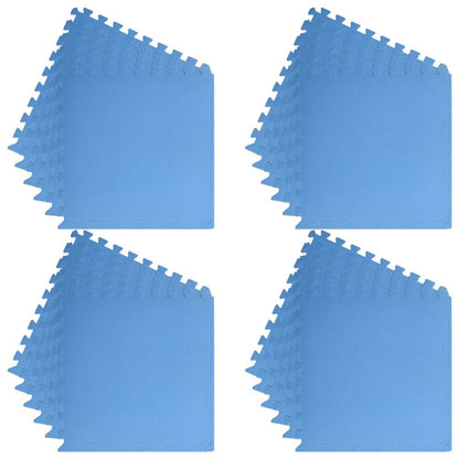 Tappetino per piscina 24 pcs Blu 8,64 ㎡ Schiuma EVA | homemem39