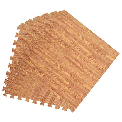 Tappetino per piscina 50 pcs legno 18 m² Schiuma EVA | homemem39