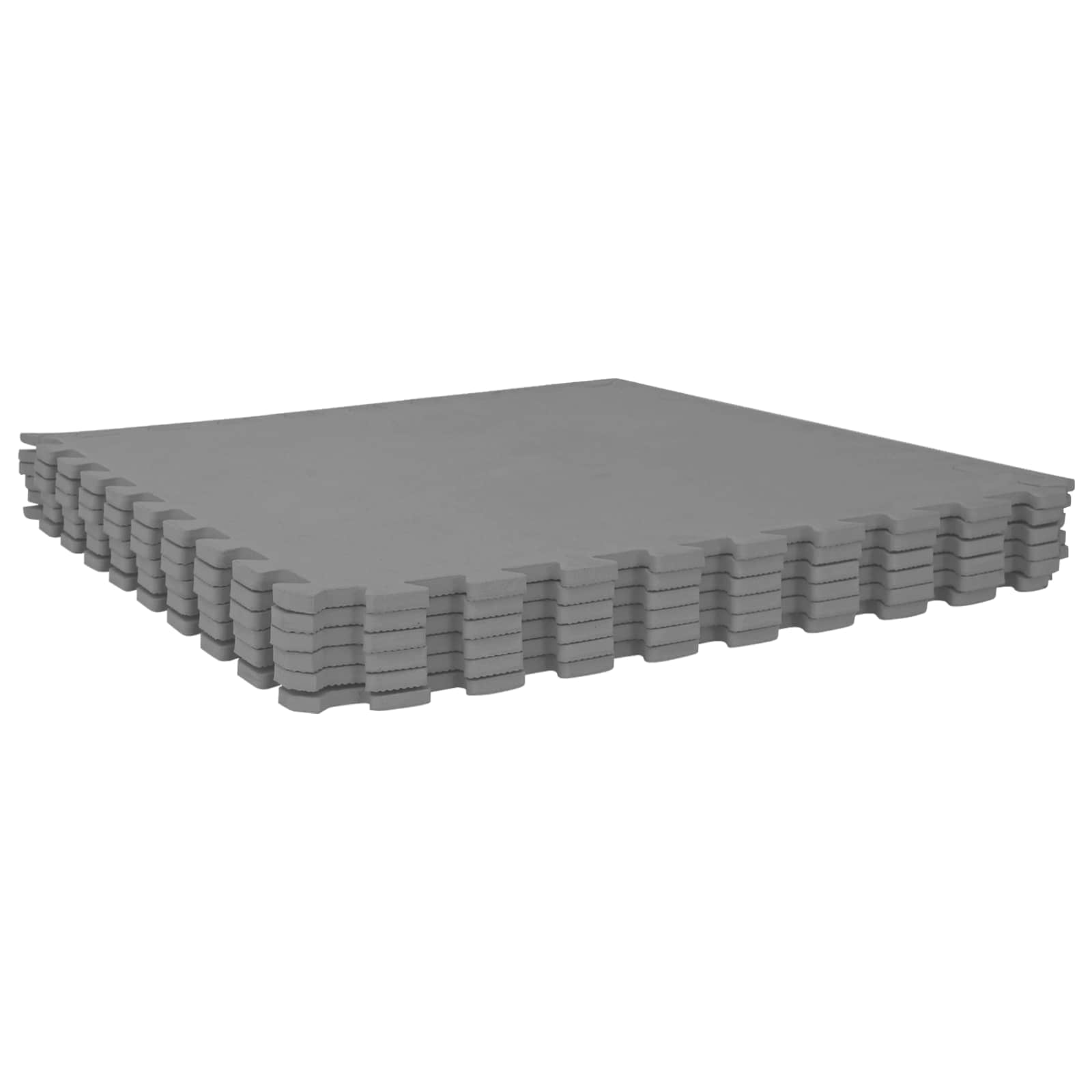 Tappetino per piscina 12 pcs Grigio 4,32 m² Schiuma EVA | homemem39