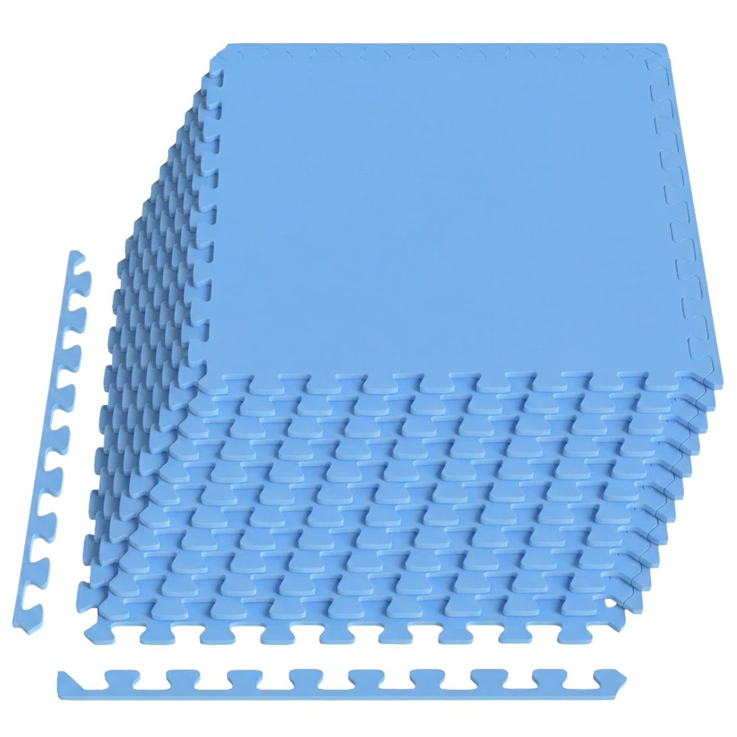 Tappetino per piscina 12 pcs Blu 4,32 m² Schiuma EVA | homemem39