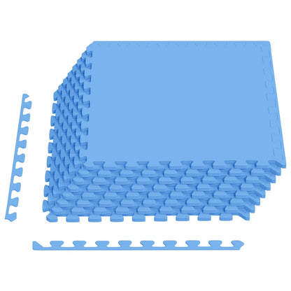 Tappetino per piscina 24 pcs Blu 8,64 m² Schiuma EVA | homemem39