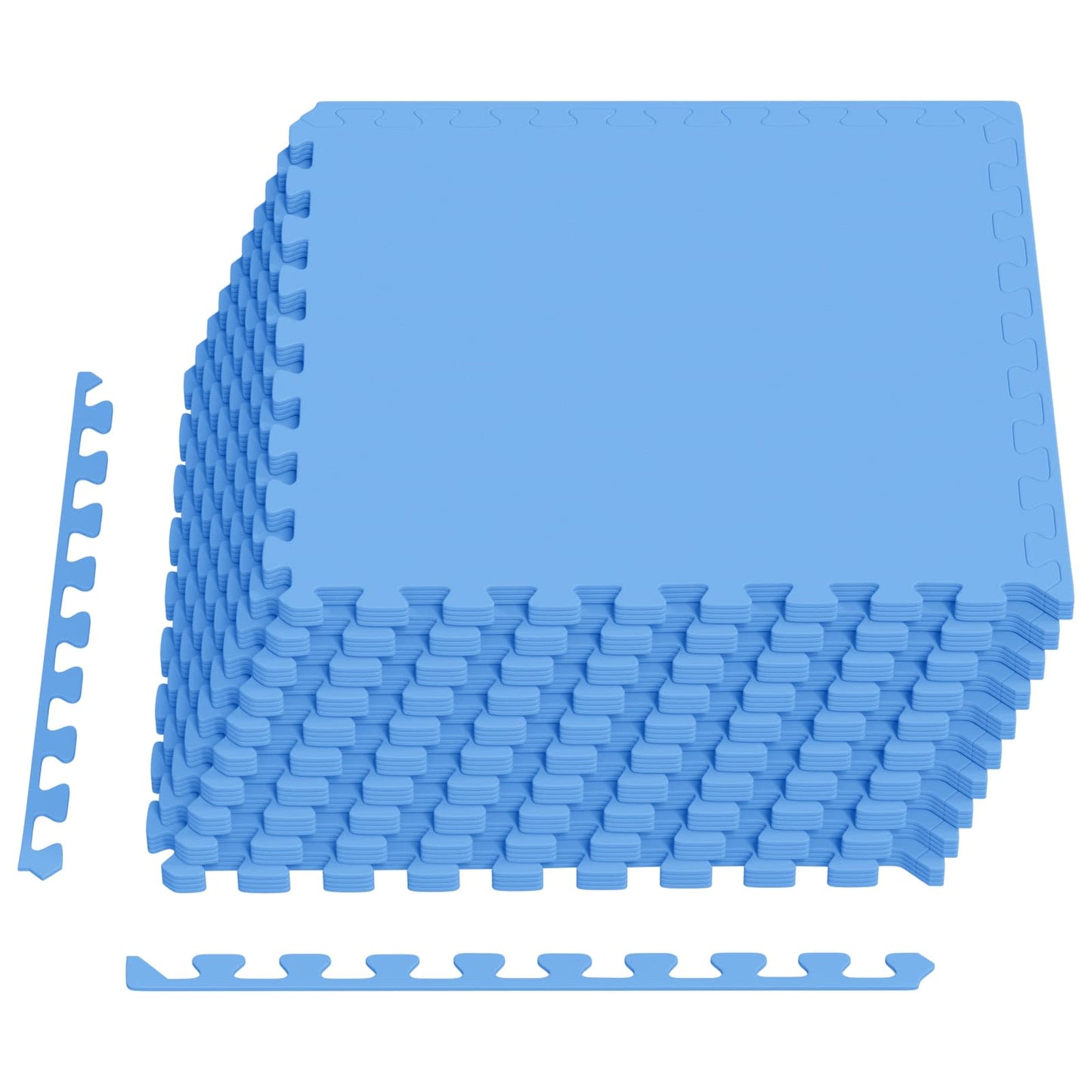 Tappetino per piscina 40 pcs Blu 14,4 m² Schiuma EVA | homemem39