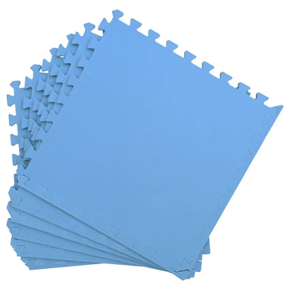 Tappetino per piscina 50 pcs Blu 18 m² Schiuma EVA | homemem39