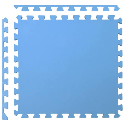 Tappetino per piscina 50 pcs Blu 18 m² Schiuma EVA | homemem39